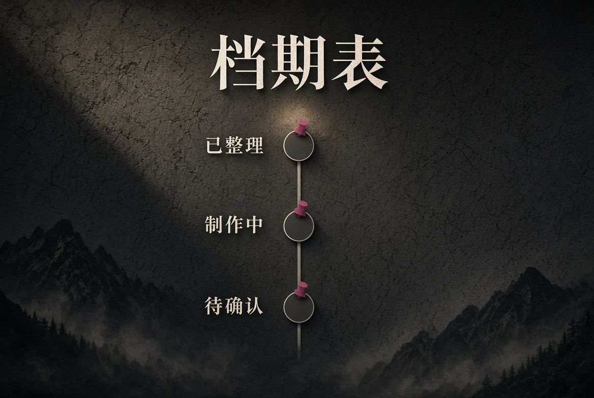 期栏整理状态